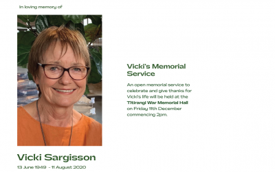 Vicki Sargisson Memorial